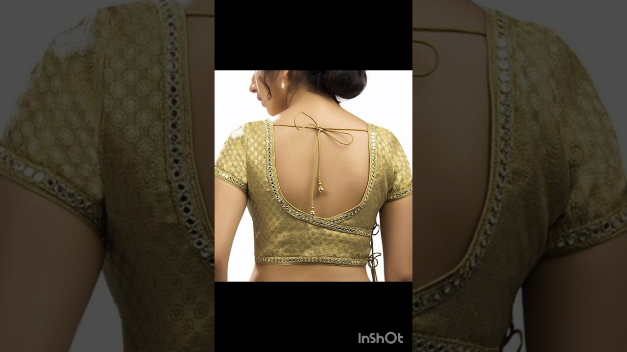💯 trending 👌 blouse neck design 😍 blouse sleeves design blouse design latest बाजू की खूबसूरत डिजाइन