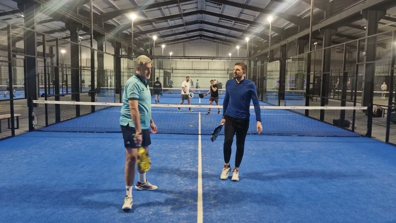 Bol + Michael v JC + Mike (6-4, 7-5) levels 2.5 - 3.3