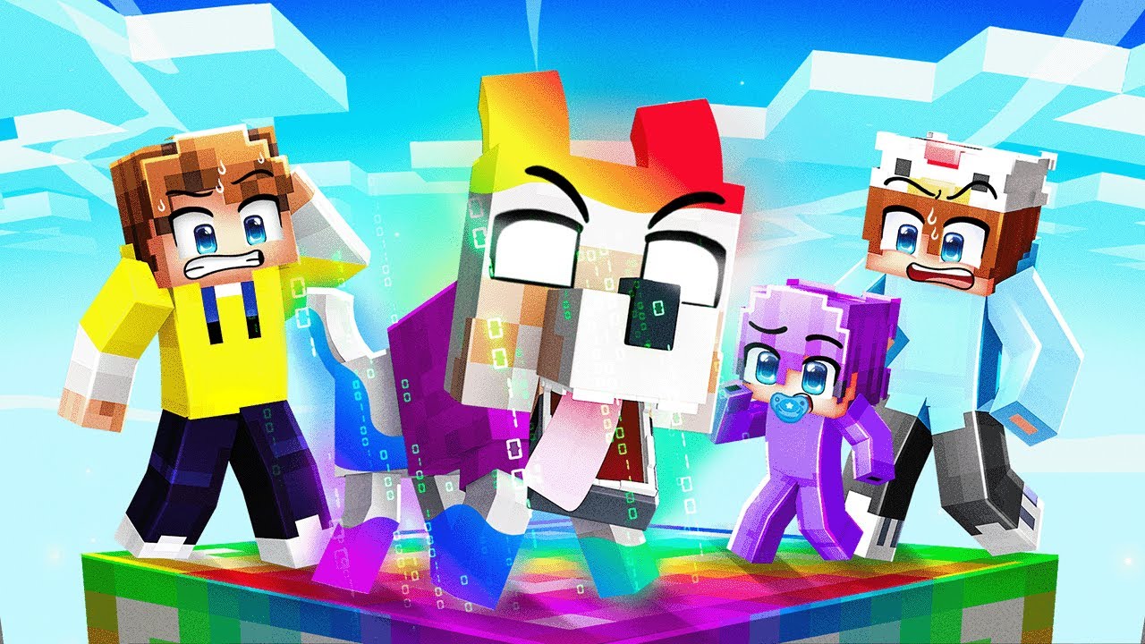 I Pretended to be a BABY DOG on an OP One Chunk!