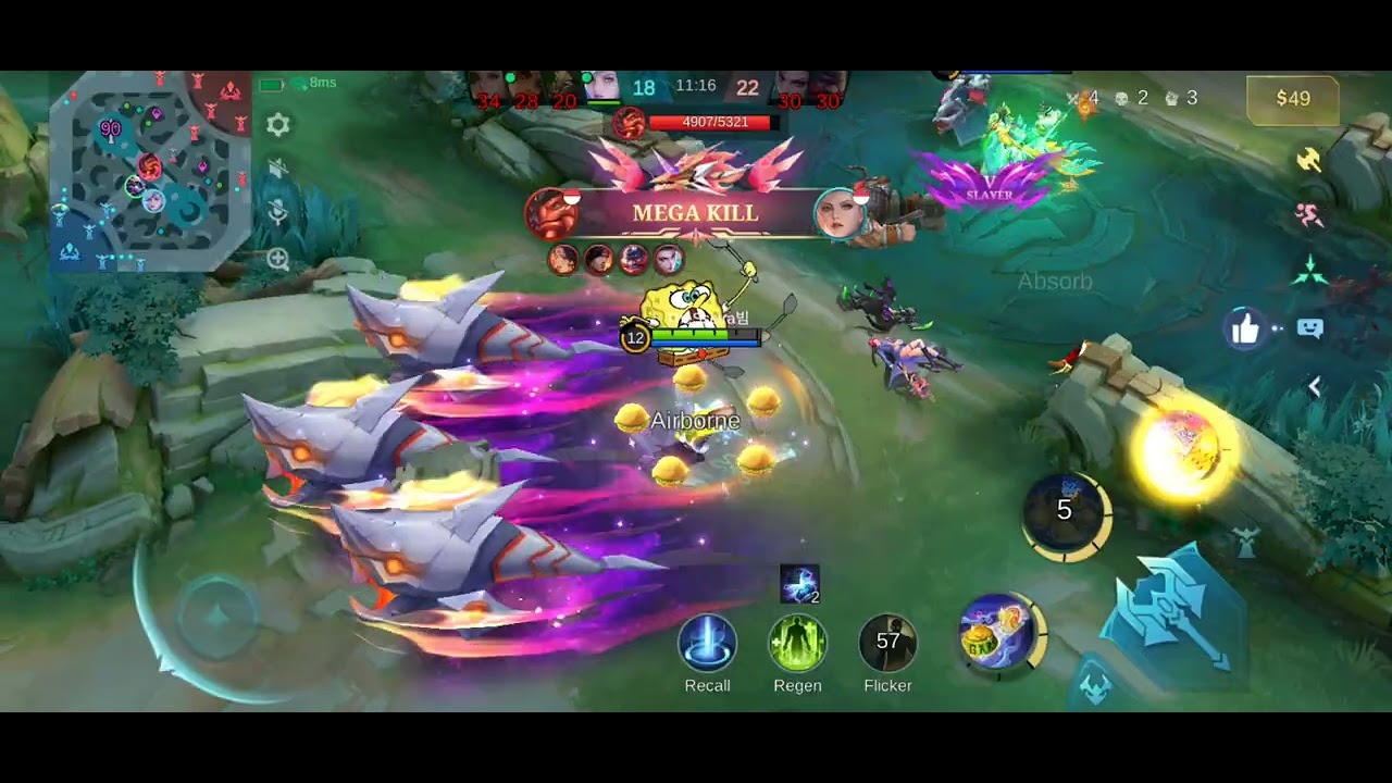 Cuma bisa hero tap tap #cyclops #mobilelegends #midlaner 