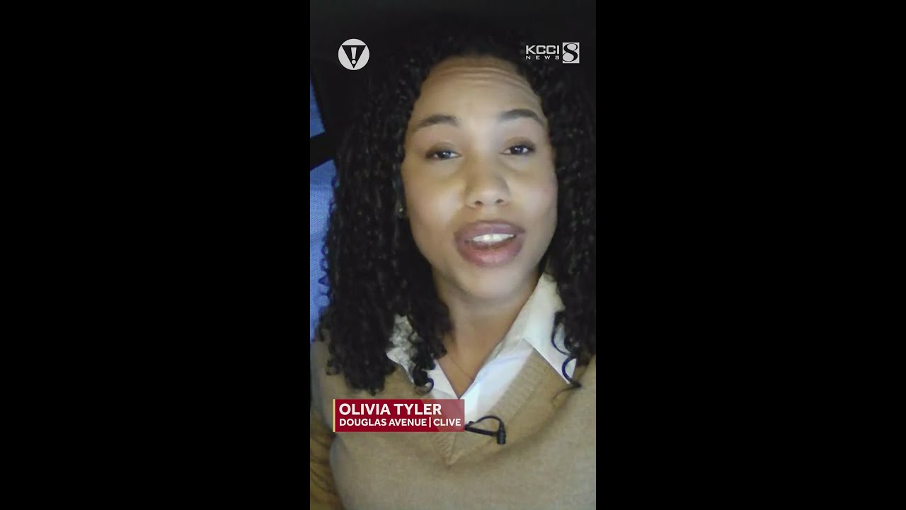 Olivia Tyler in KCCI Storm Chaser on Douglas Avenue in Clive