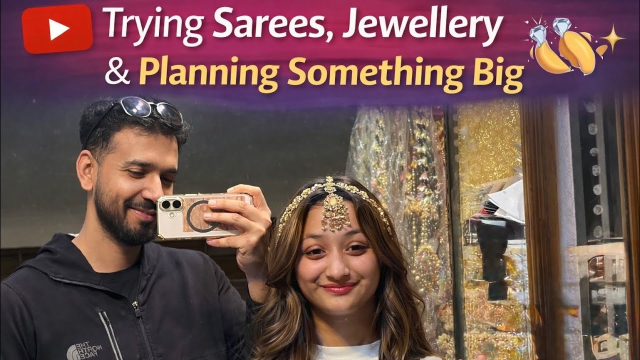  Sarees, Jewellery & Planning Something Big 😍✨ S04 EP42 