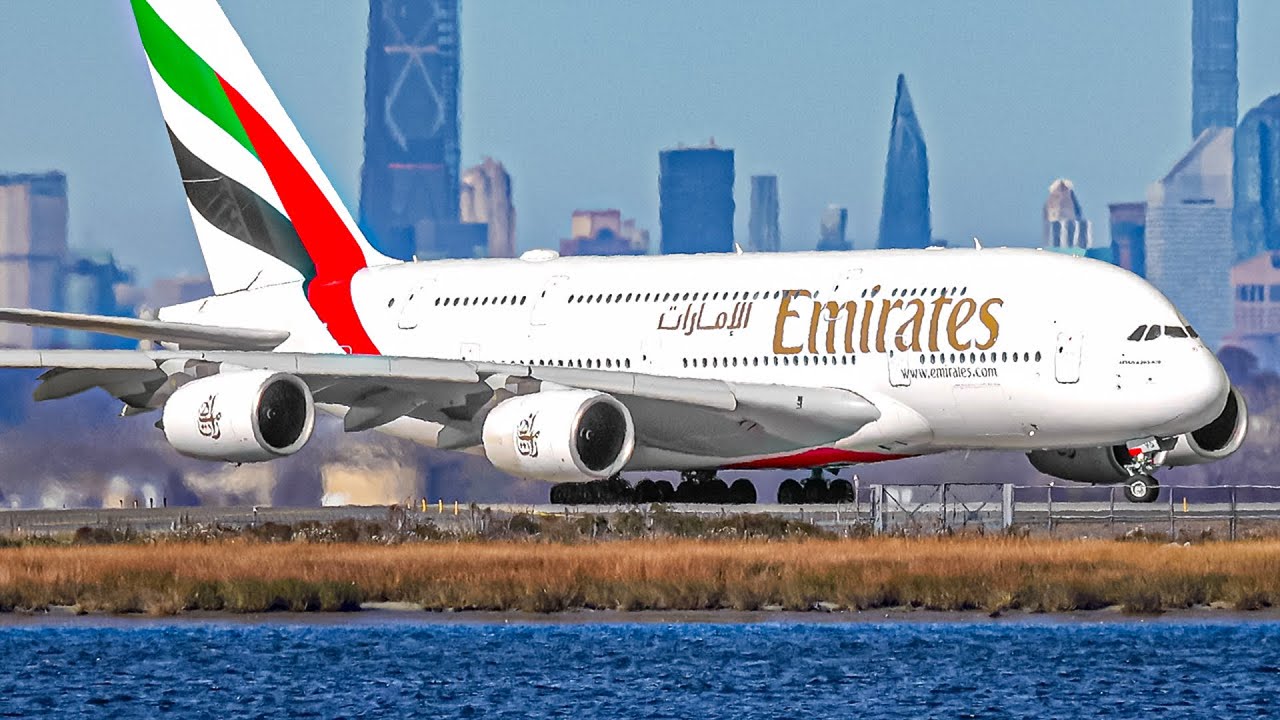 SPECTACULAR Close-Up HEAVY AIRCRAFT New York JFK Plane Spotting - |A350, A380, B777, B787…|