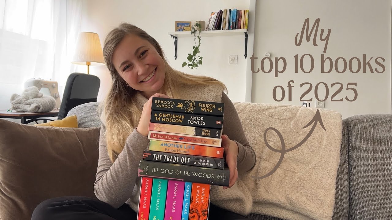 My top 10 books of 2025! 📚⭐️