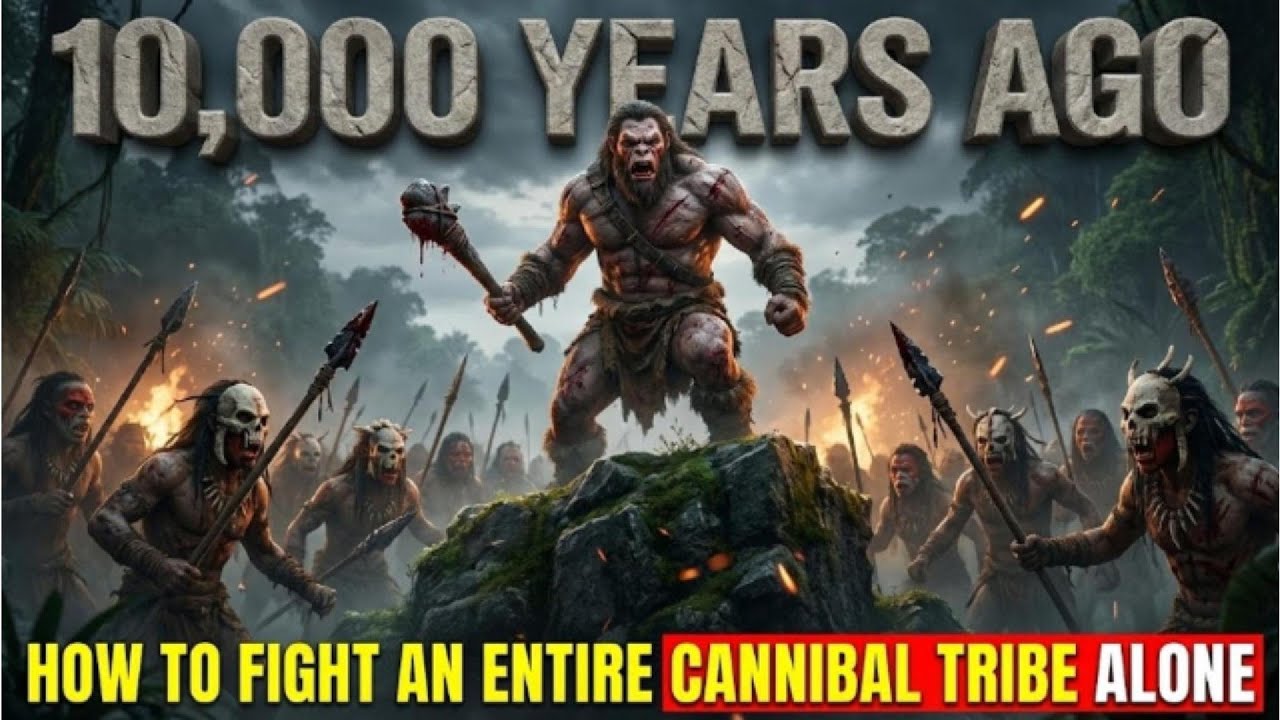 10,000 Years Ago | How To Fight An Entire Cannibal Tribe Alone