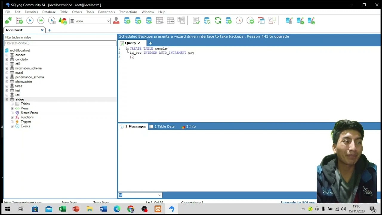 ETL process (Extract Transform and Load)