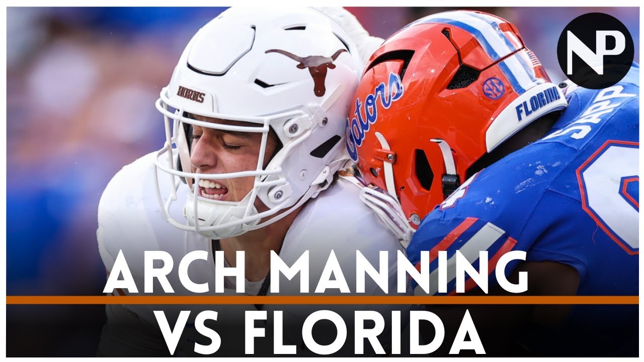 Texas vs Florida | Arch Manning NFL Draft Film
