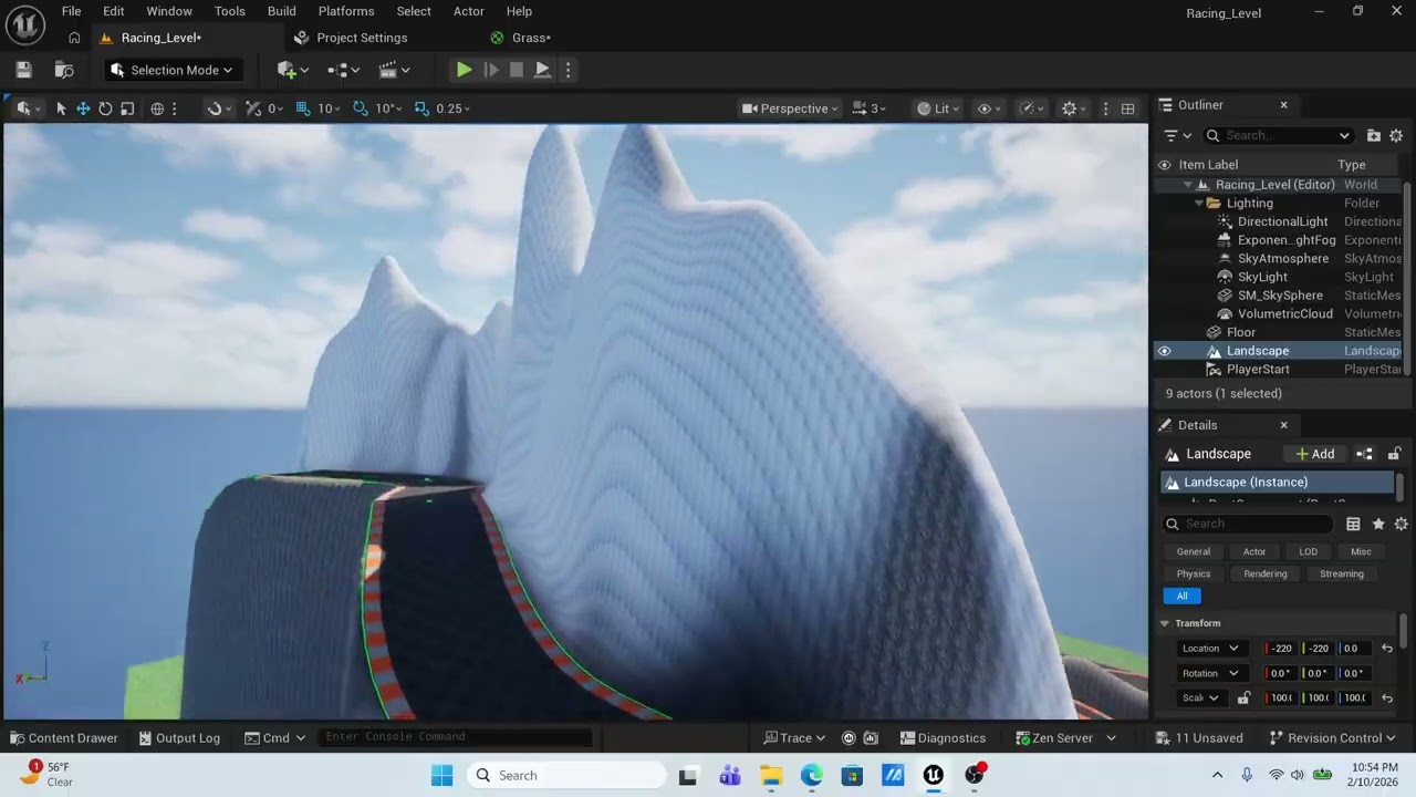 Racing Level Materials/Textures