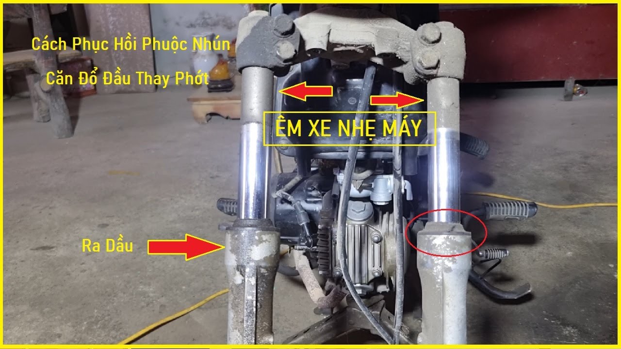 Hướng Dẫn Phục Hồi Phuộc Nhún Wave,Cách Làm Giảm Xóc Trước