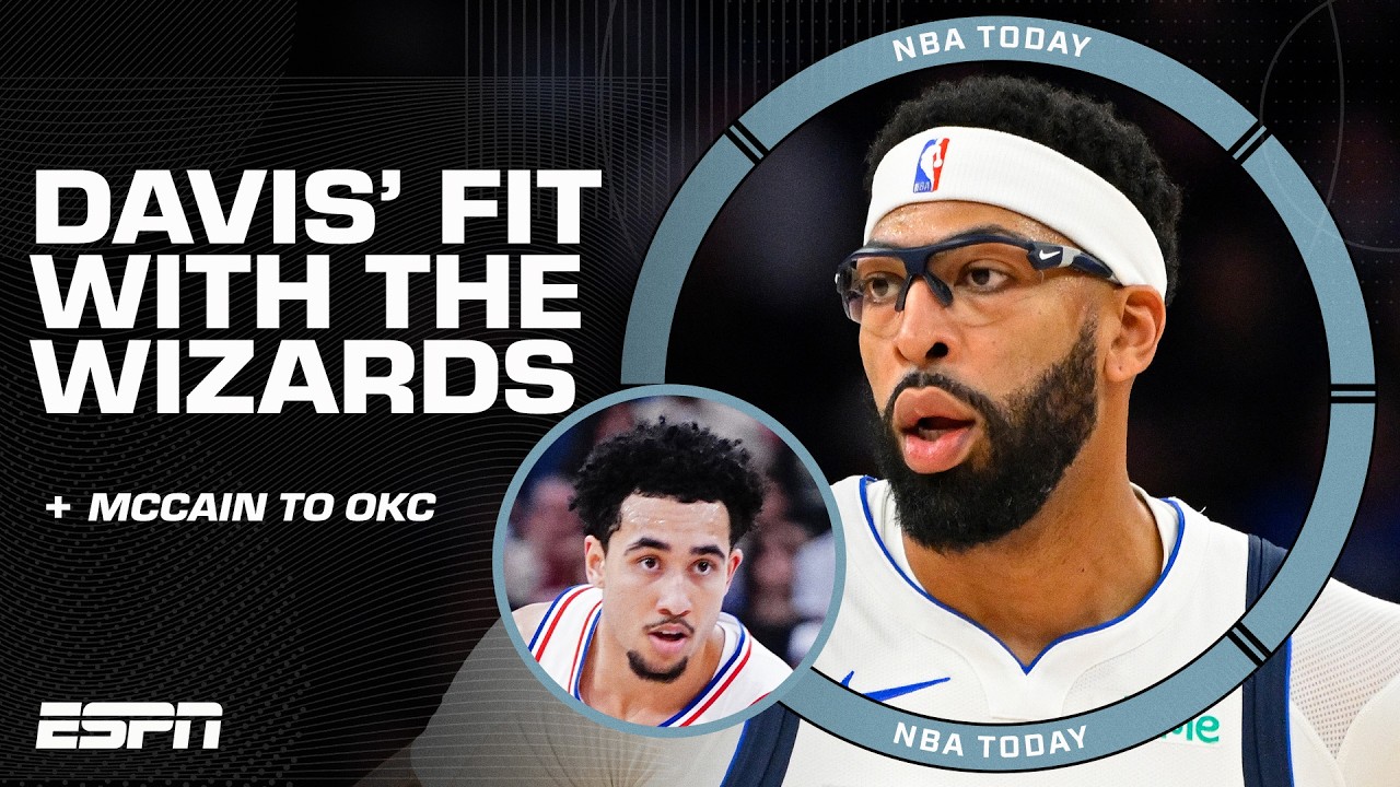 Can a healthy Anthony Davis-Trae Young tandem change the Wizards' landscape⁉️ | NBA Today