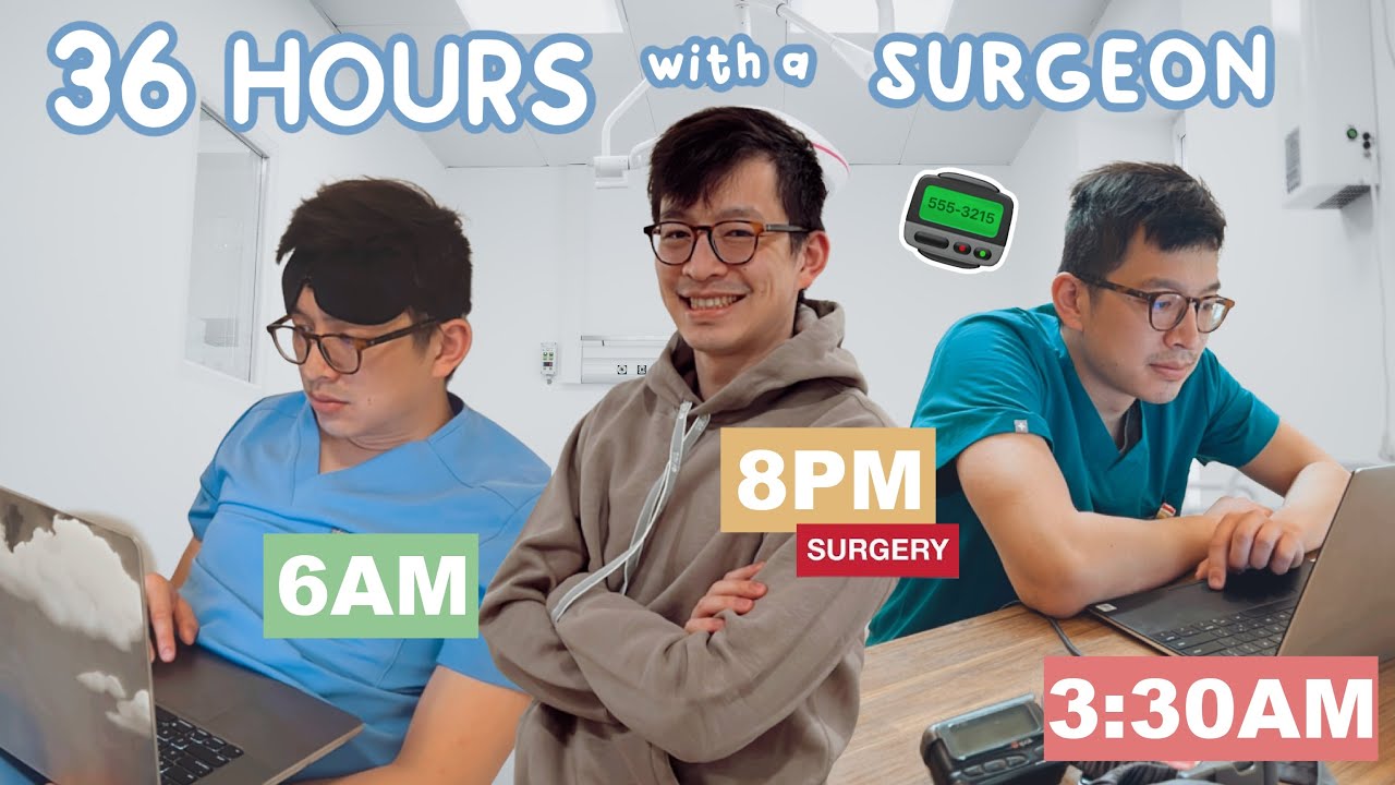 36 hour call shift with a surgeon 🩺🥼