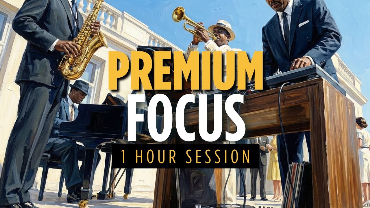 Sophisticated 50s Jazz 🧠 Station-Bop Signature: Premium Focus Session (1 Hour of Deep Work Jazz)