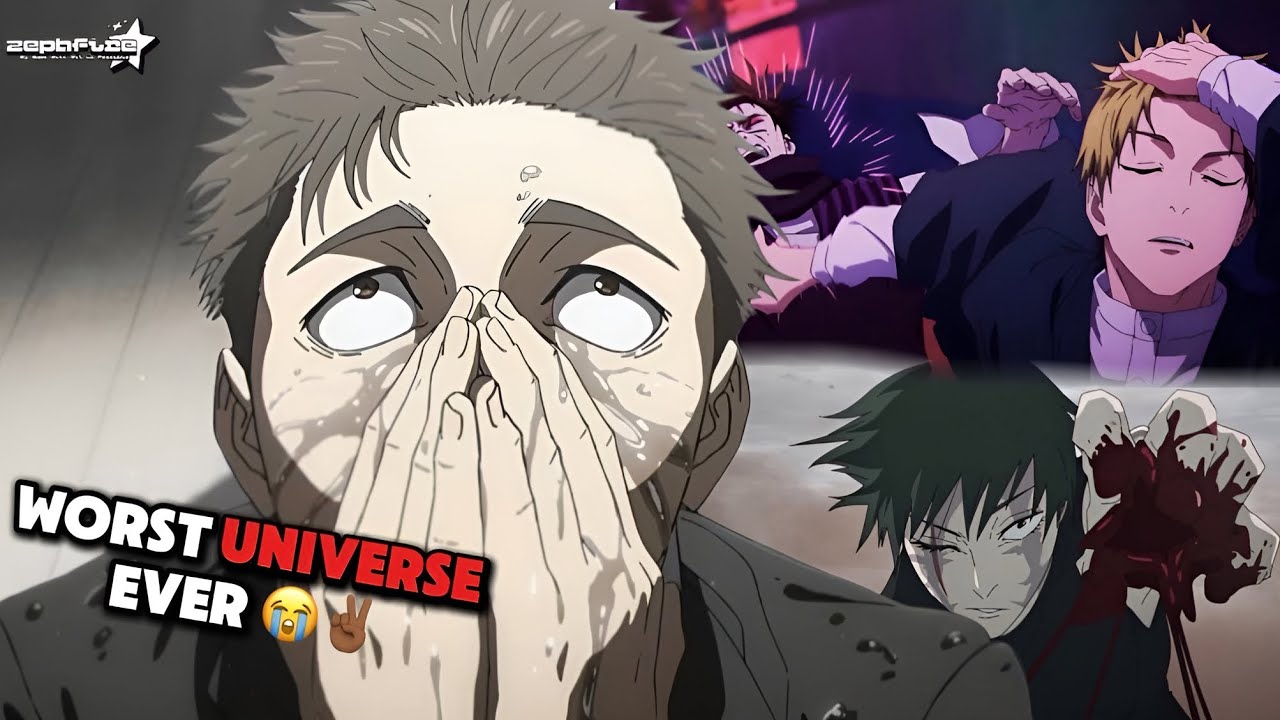 Jujutsu Kaisen has the worst fictional universe ever.