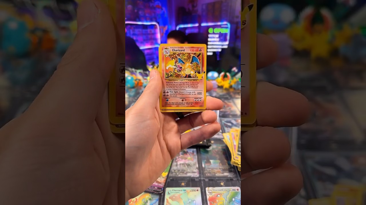 Crazy Pok&eacute;mon Celebrations Booster Packs Opening! #Pokemon #Pokemoncards #Pokemonpacks #Charizard