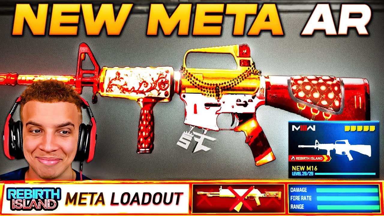 The NEW FULL AUTO M16 is META on Rebirth Island 🤯