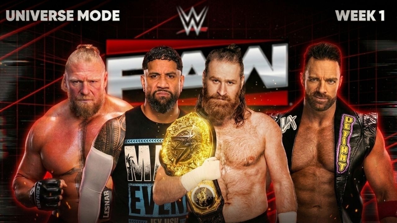 Raw After Bad Blood - Week 1 | WWE 2K25 | Universe Mode