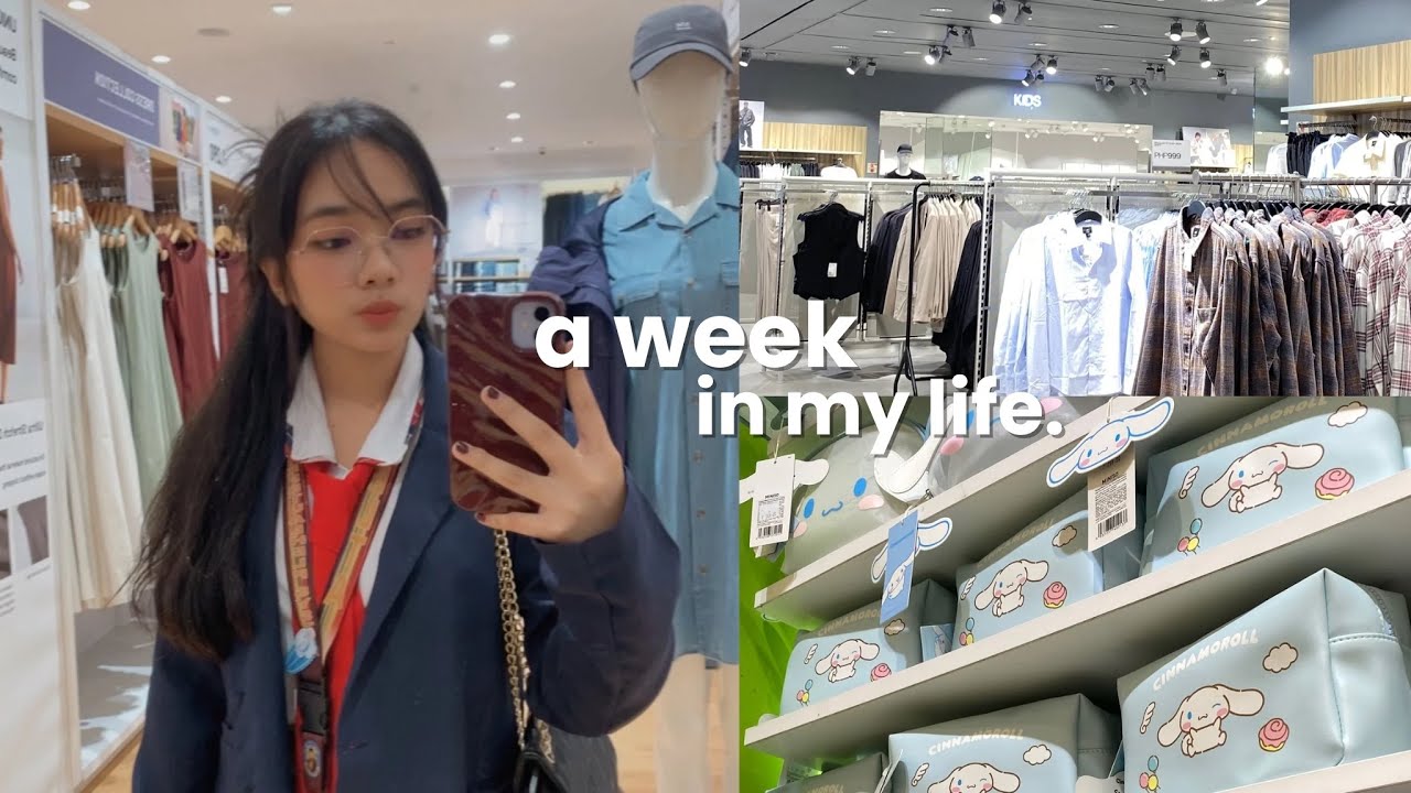 shs vlog | a week in my life; midterms, reviewing, grocery, bond w fam & etc ⋆˚꩜.