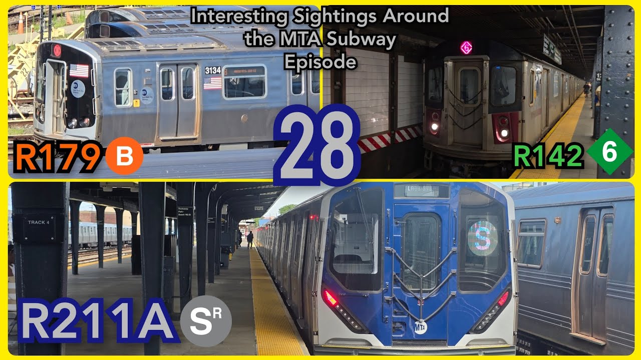 A (S)pecial Occurrence! - Interesting Sightings Around the MTA Subway Episode 28: R211A Shuttle!!!
