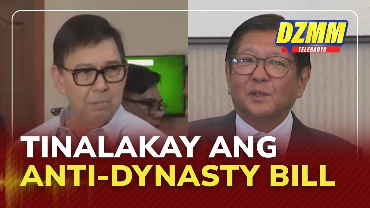 Marcos tackles anti-dynasty bill in Palace meeting | DZMM Teleradyo (23 January 2026)