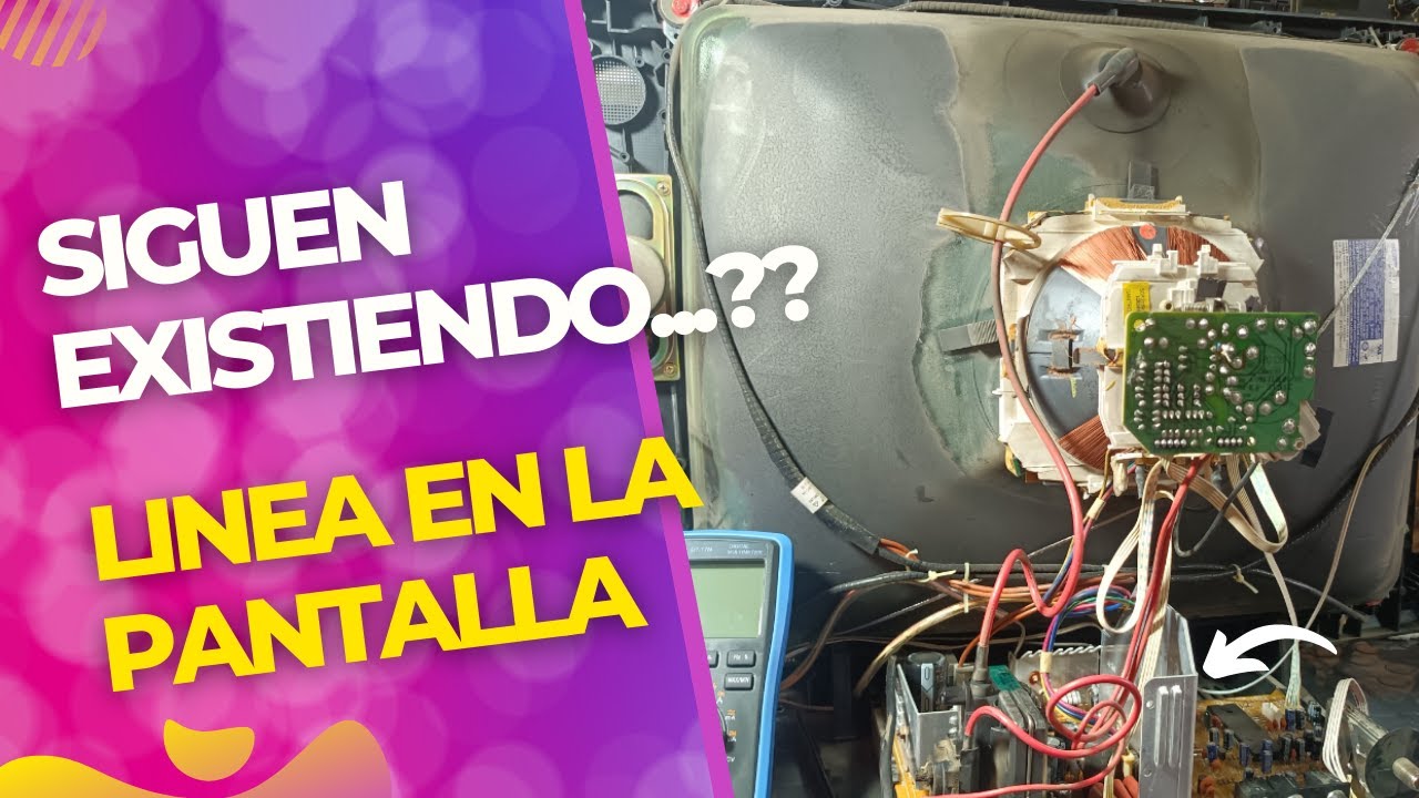 TELEVISOR trc falla en vertical