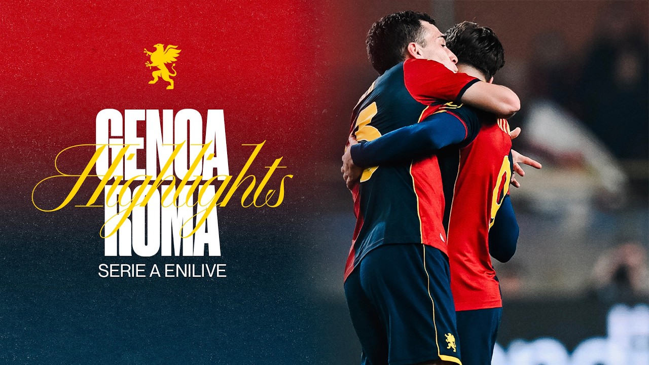 HL | GENOA 2-1 ROMA | SERIE A ENILIVE 25/26