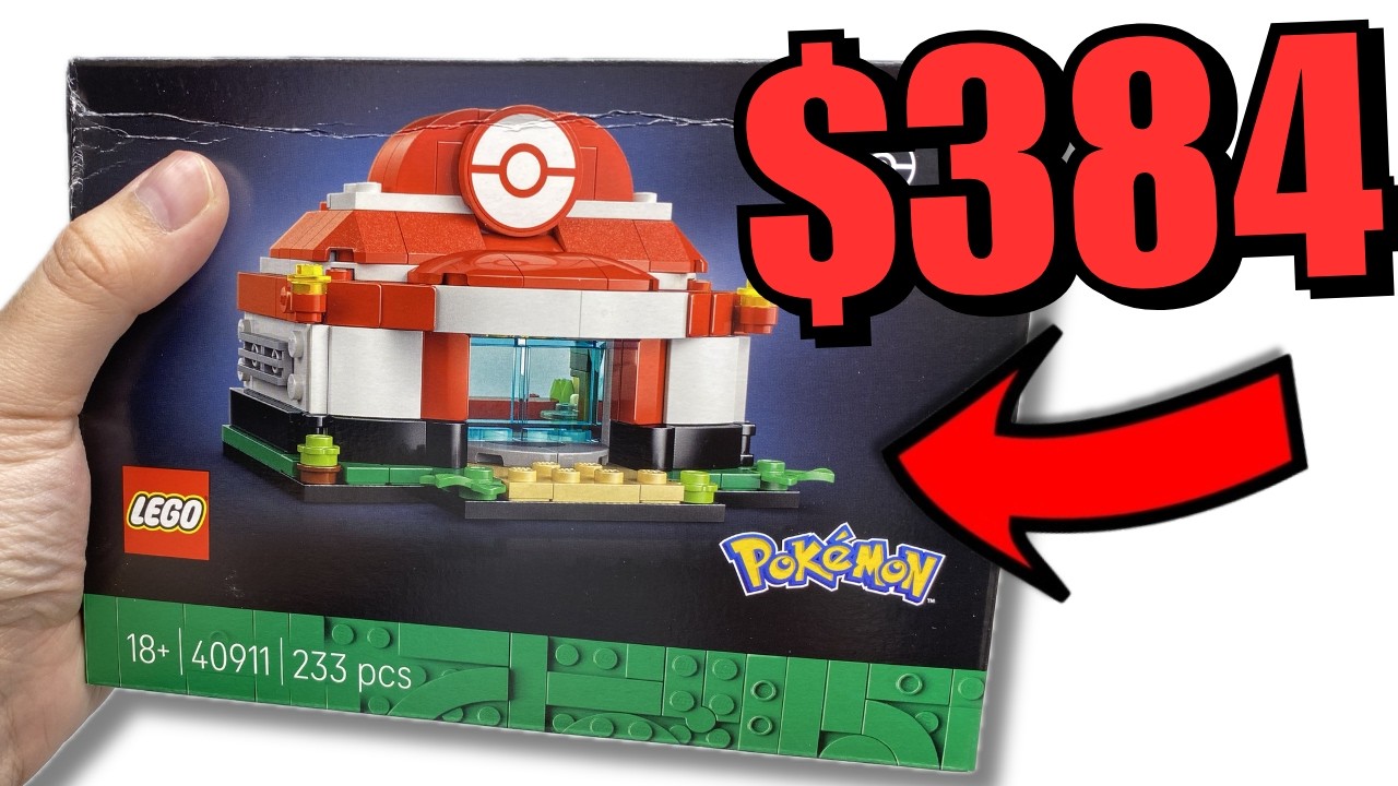 The Unnecessarily Hard to Get LEGO Pok&eacute;mon Center