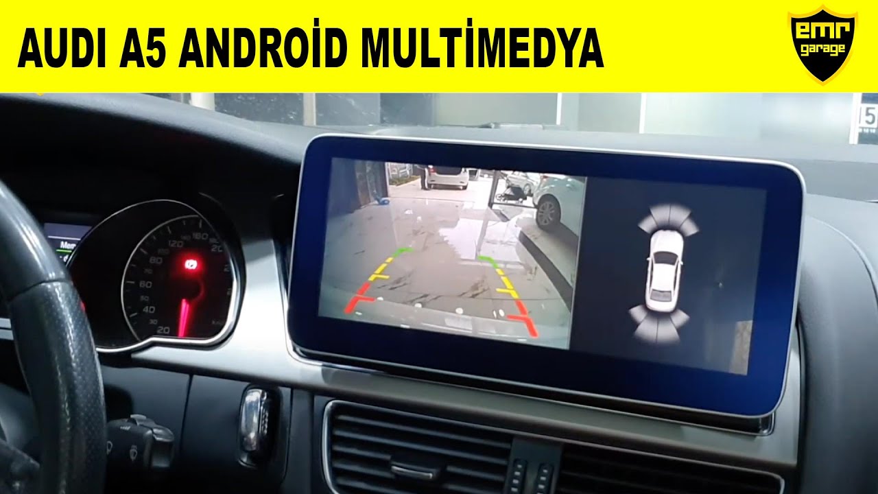 Audi A5 multimedya carplay android geniş ekran - Emr Garage Ankara