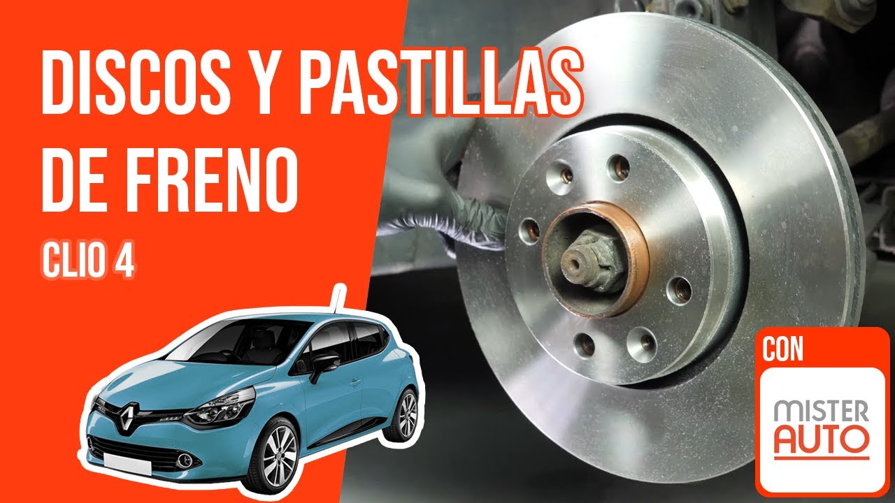 Cómo cambiar los discos y las pastillas de freno delanteros Clio 4 🚗