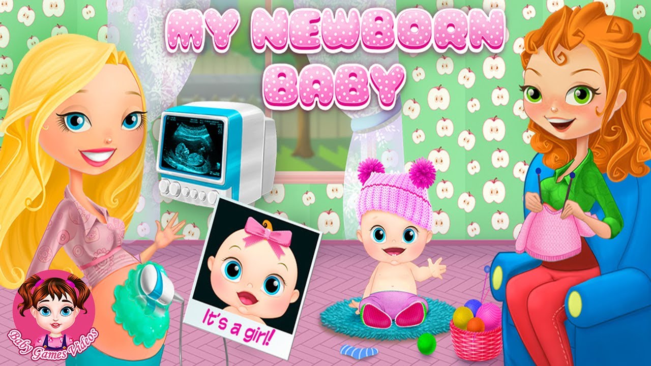 My Newborn Baby Care - Baby Care Games - Baby Games Video