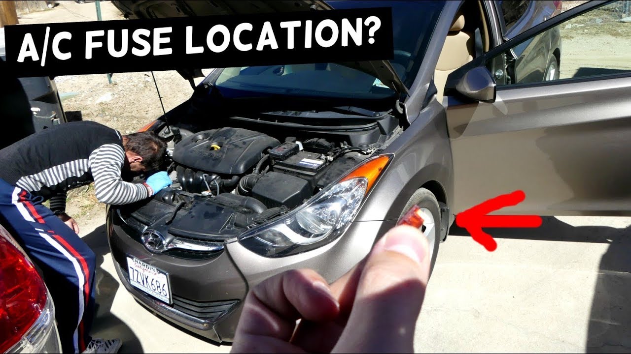 HYUNDAI ELANTRA A/C FUSE AIR CONDITIONER COMPRESSOR FUSE 2011 2012 2013 214 2015 2016