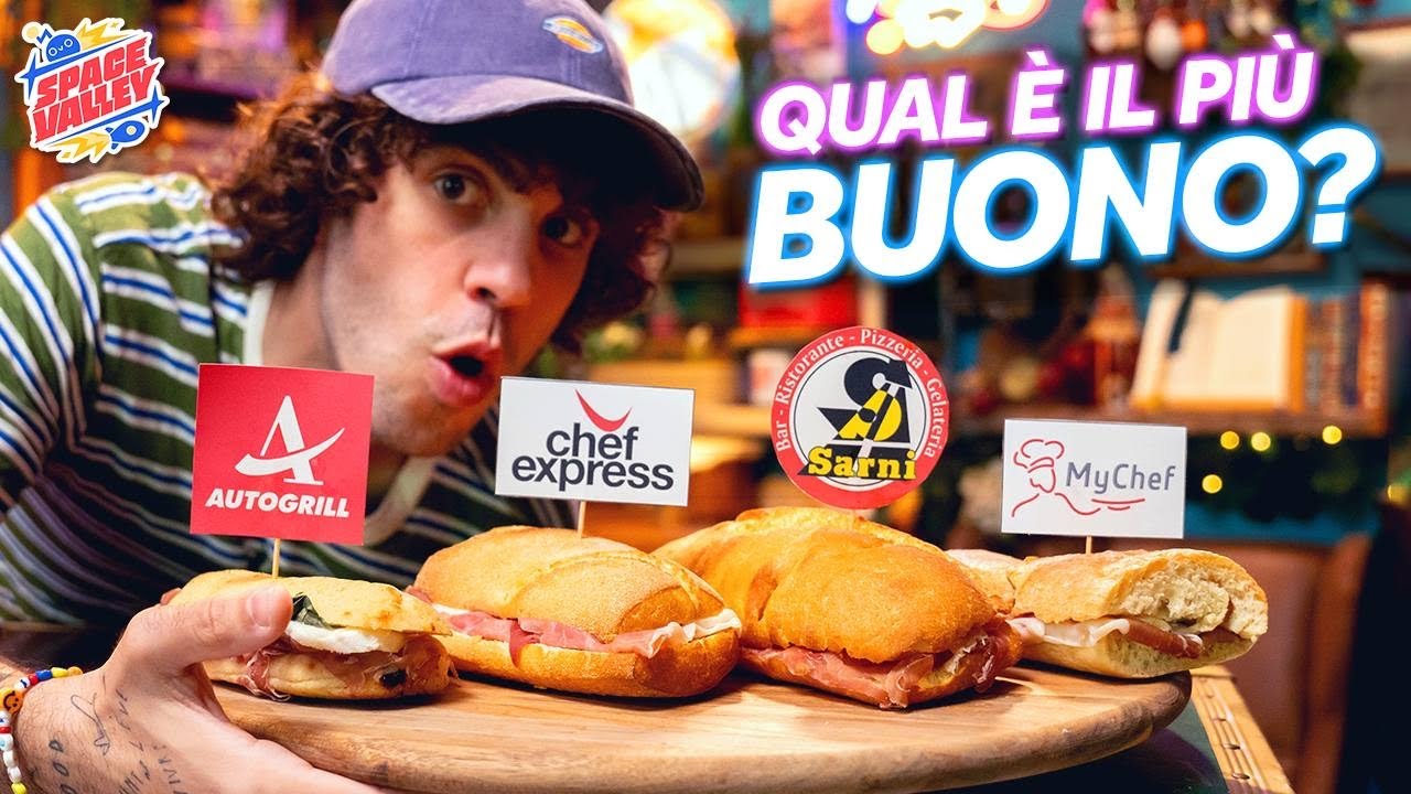 PANINI in AUTOSTRADA - Chi li fa pi&ugrave; BUONI?