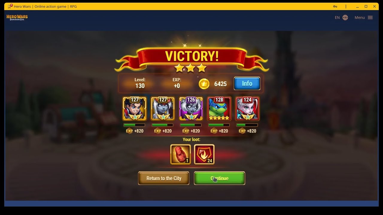 Hero Wars: Chapter 14, Lyria against Heart of the Capital