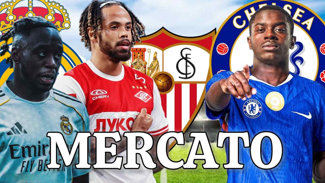 🚨 MERCATO |😱 THÉO BONGONDA À SÉVILLE FC, WAN-BISSAKA AU REAL, LES GROSSES SURPRISE DU MERCATO ? 