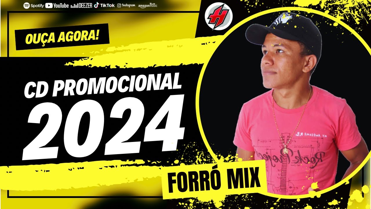 CD Novo FORRÓ MIX Promocional 2024 - Músicas Novas / Sucesso Novo 2024