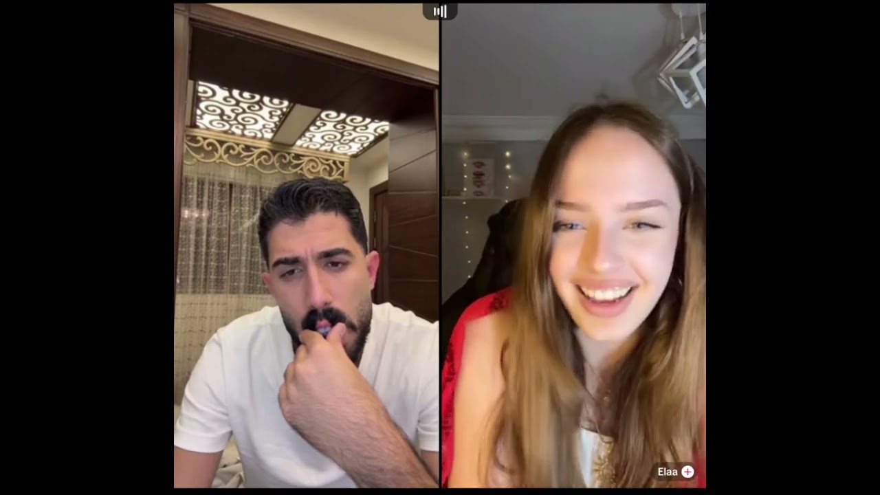 طارق كيست مع ايلا تبكي بلايف بسبب وطارق بتحكي وضع في سورية وشو مشكله يلي صار معهم