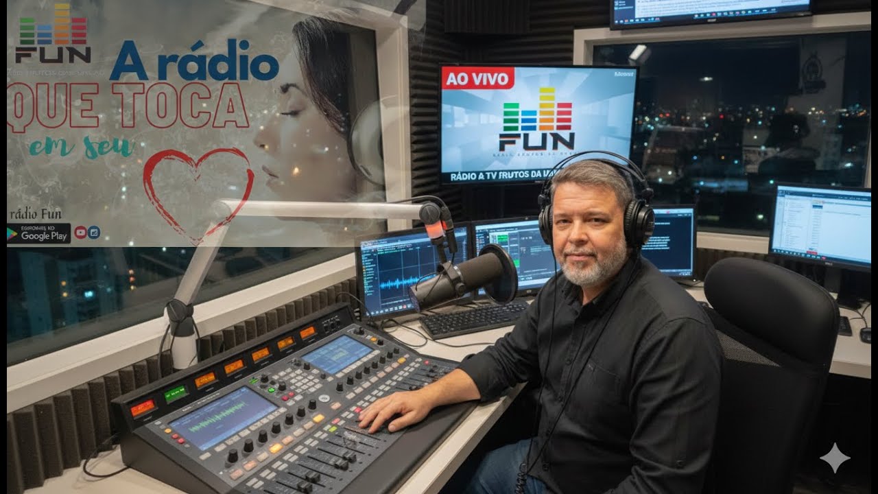 RÁDIO FUN  TOCANDO SÓ AS MELHORES  COM CRISTIANO FERREIRA