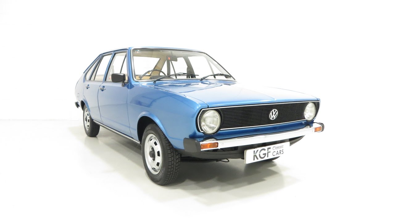 An Ultra-rare Mk1 VW Passat 1300 with Just 25,207 Miles and Two Keepers. SOLD!