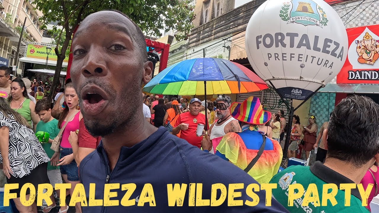 I Accidentally Went To The WILDEST Party In Fortaleza 🇧🇷