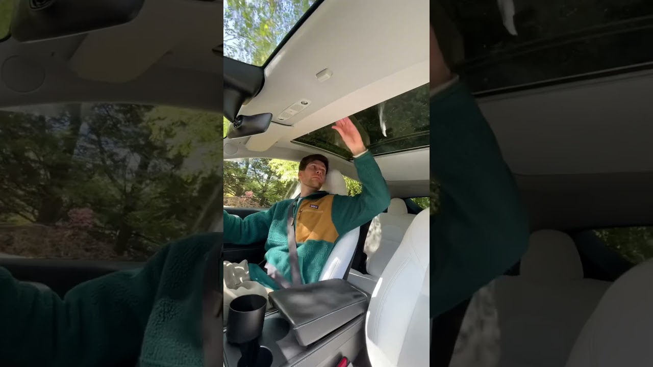 Нужен ли солнцезащитный козырек на стеклянную крышу Tesla? ☀️ 