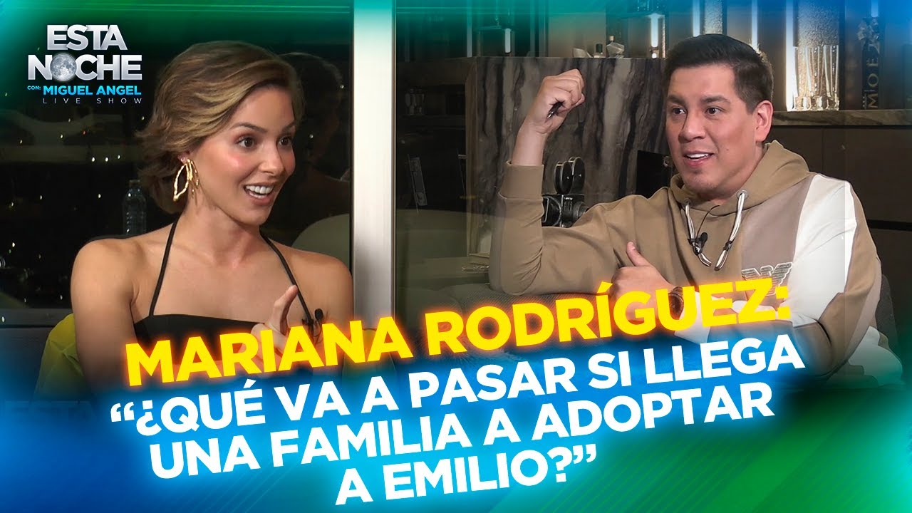 “¿QUÉ VA A PASAR SI LLEGA UNA FAMILIA A ADOPTAR A EMILIO?” | MARIANA RODRÍGUEZ en Esta Noche