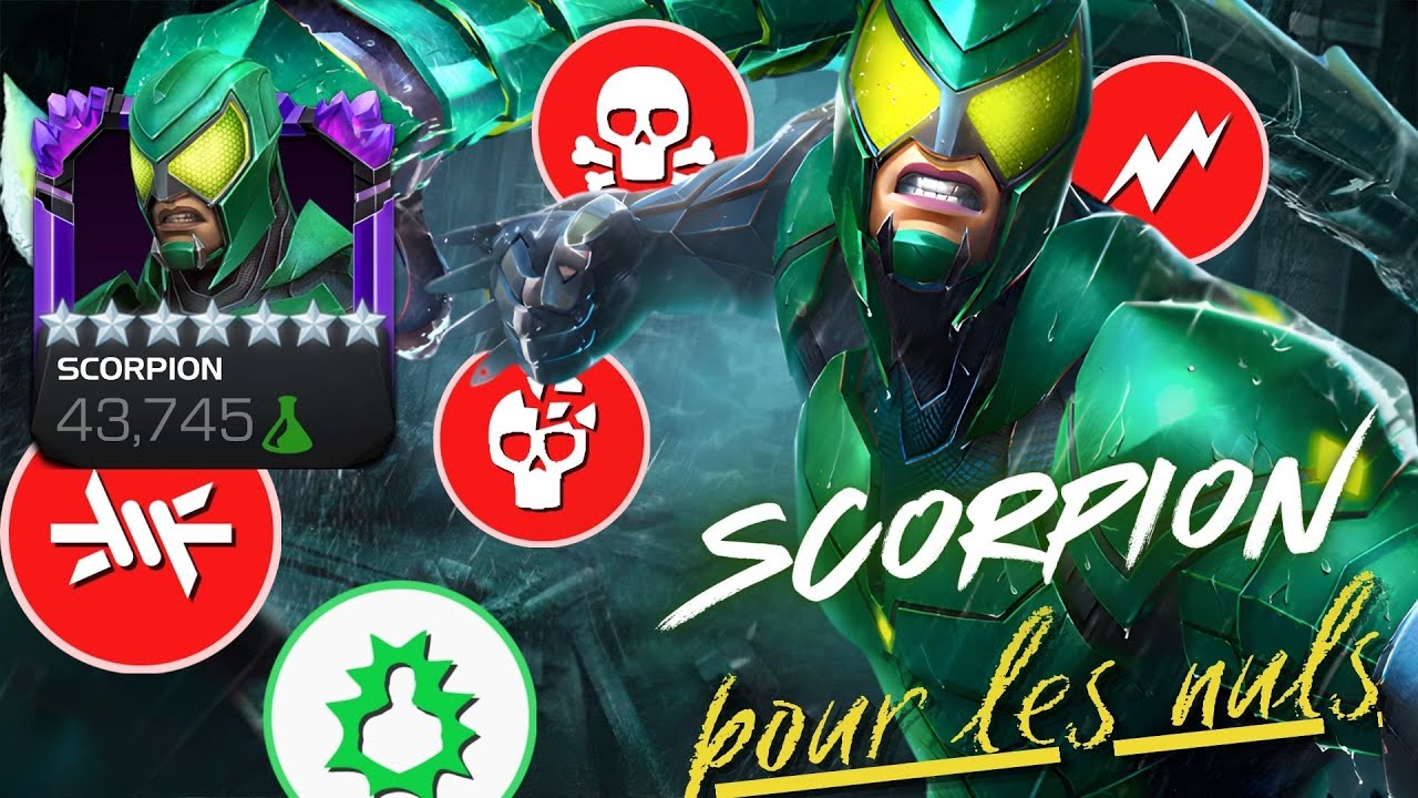 MCOC - COMMENT JOUER SCORPION