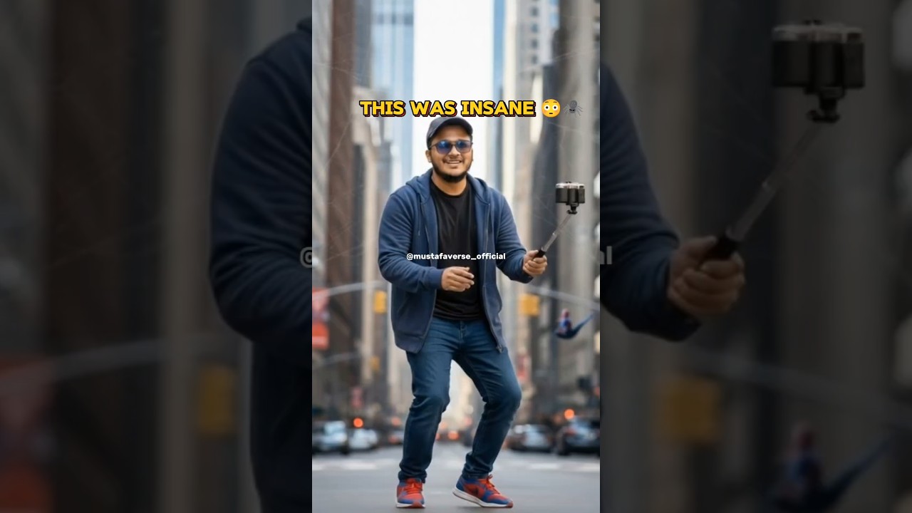 I Entered Spider-Man’s World 😳🕷️  