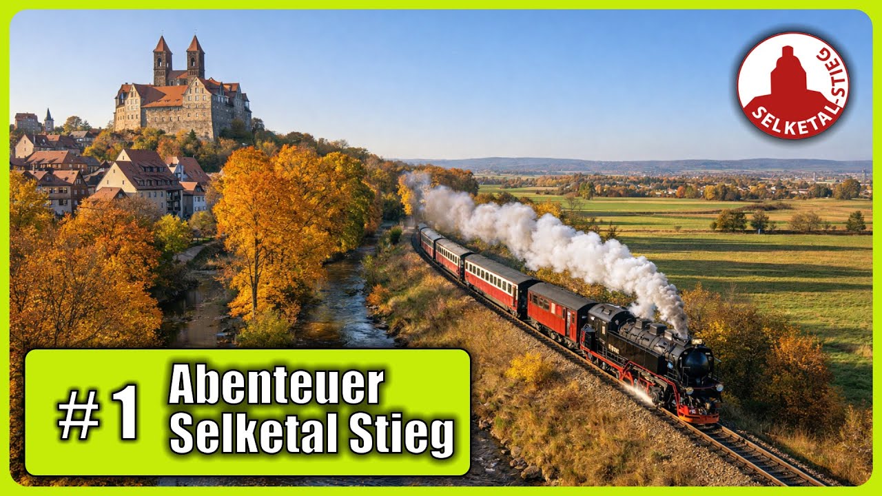 11 KM ZUM WARM WERDEN | STEMPELJAGD | ETAPPE 1 VON 5 | QUEDLINBURG - BAD SUDERODE | # 01