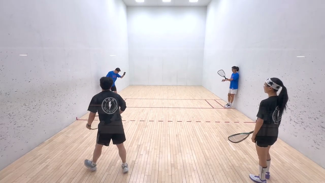260214토 에라모&토르 교류전 백웅기 김은혜 / 김효용 박예나 (2) @라켓볼 @racquetball