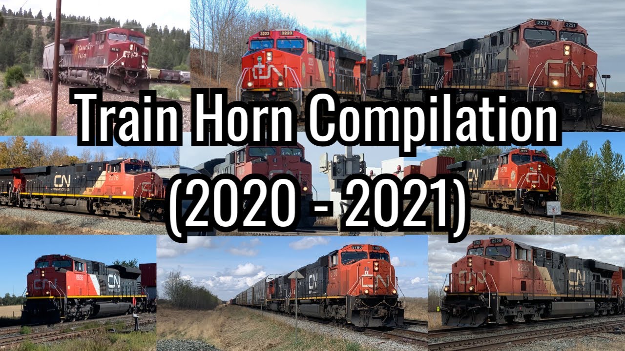 Train Horn Compilation 2020 - 2021