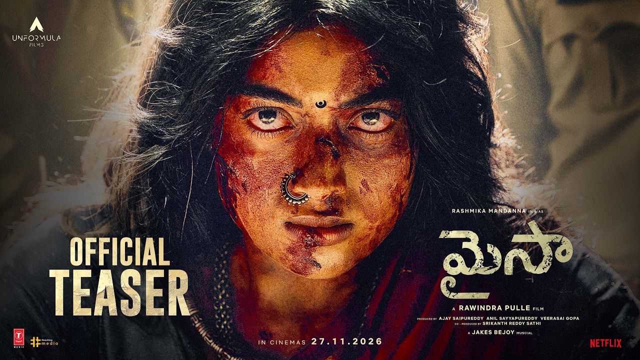 MYSAA Teaser (Telugu) | Rashmika | Rawindra Pulle | Jakes Bejoy | UnFormula Films