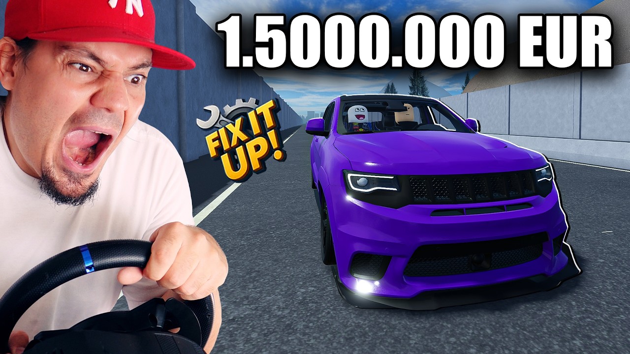 🚗 TRACKHAWK ZA 1.600.000 EURO! *najdroższy samoch&oacute;d* | Roblox Fix It Up