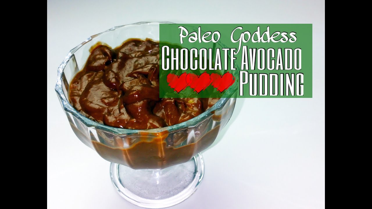 Paleo Chocolate Avocado Pudding