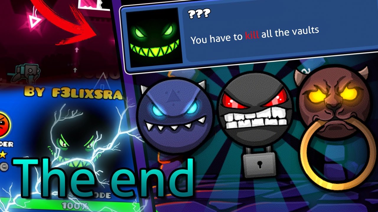 MATO a los VAULTS y El MONSTRUO borra GD... [Fan-Made FINAL] (Geometry Dash 2.1)