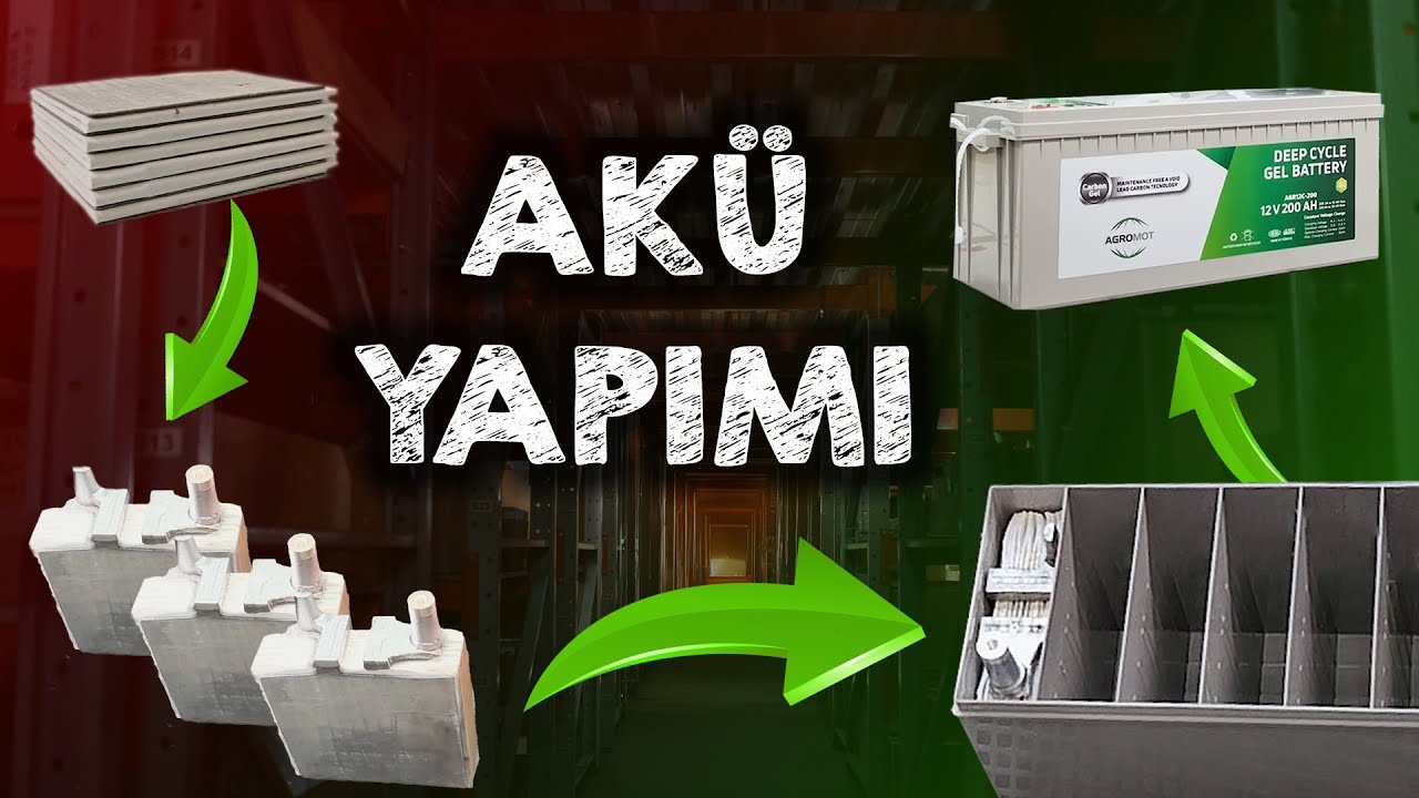 jel batarya nasıl yapılıyor Agromot Fabrikasında tüm aşamaları görelim
